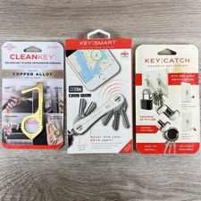 KeySmart Pro Compact Key Organizer With Tile Smart Location Technology LED White picture
