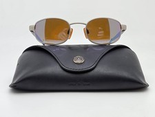 Revo 1112 011/12 Silver Frame Blue Stealth Mirror Glass Lens Sunglasses w/ Case picture