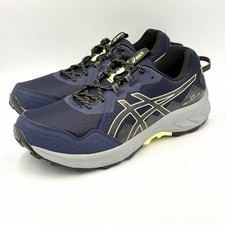 Size 10W Asics Gel Venture 10 Men's Trail Running Shoes 1011B966-400 Navy/Black picture