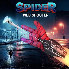 Spider Web Shooter 2.0 USB Real Web Slinger and Launcher Toy for Superhero Fans picture
