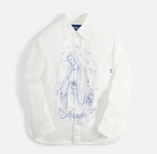 Awake NY Santa Maria White Oxford Shirt (MSRP: $295.00) picture