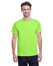 Gildan Mens G500 Solid Heavy Cotton Plain Short Sleeve Blank Casual Fit T-Shirt picture