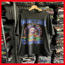 HOT SALE - Philadelphia team Phillie t shirt, vintage 1993 All Size picture