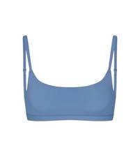 Skims Fits Everybody Scoop Bralette - New - Artic Blue - Medium picture