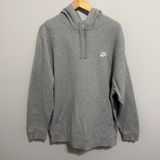 Nike Sportswear Club Fleece Hoodie Mens 2XL Athletic Pullover Sweatshirt picture
