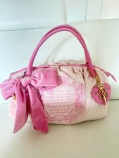 NWT JUICY COUTURE JUICY TALE BOWLERS SHOULDER BAG POWDER BLUSH PINK picture