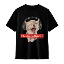 Radiocat The Bends Funny Cat T-Shirt Radiohead The Bends Unisex 90s Streetwear picture