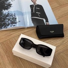 Celine CL40347 Sunglasses Unisex Black Frame picture