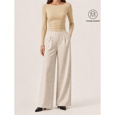 3-Piece Set OGL Wide-Leg High-Rise Tummy Control Pants and Two Tops MSRP185 picture
