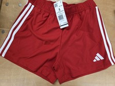 Adidas Athletic Shorts Women's Red New with Tags RETAIL$35 size Small picture