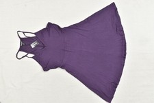 Express Purple Fit And Flare Skater Dress Small NWT picture