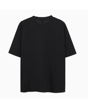 Mens Funny T-shirt Black And White picture