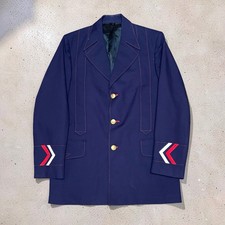 Vintage 70s 80s Amtrak Conductor Uniform Jacket 42L USA Union Made picture