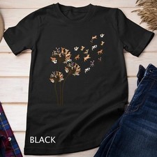 Chihuahua Flower Fly Dandelion Chihuahua Funny Dog Lover T-Shirt Unisex T-shirt picture