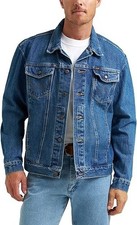 Wrangler Men's Cowboy Cut Western Unlined Denim Jacket SZ SMALL picture