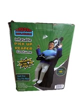 Airborn Inflatable 7 FT Tall Reaper Picking Up Body Costume Adult One Size  picture
