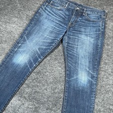 J Crew Men's 770 Straight Slim Kaihara Japanese Denim Jeans Size 33x32 picture