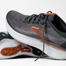 Men's Brooks Adrenaline GTS 25 Turbulence Bombay Brown Running Shoes Support picture