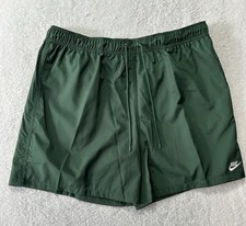 Nike Club Woven Flow Shorts Fir/White FN3307-323 Men’s Medium(E6) picture