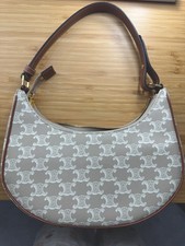CELINE Ava Hobo Bag Brown Canvas/Leather picture