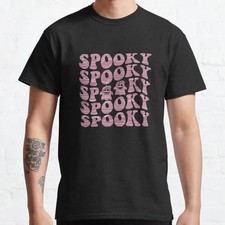 Copy of Groovy Ghost Spooky Season T-shirts picture