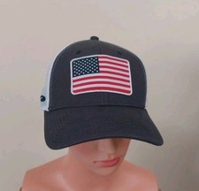 Pukka American Flag Hat Knight Breathable Adjustable Back  picture