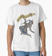 Tis but a scratch - Medieval Knight Axe Meme T-Shirt picture