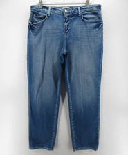 Lagence Jeans Women 31 Blue Straight Leg Denim Stretch Pants Cotton USA Made picture