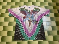 Vintage 1992 Grateful Dead Tie Dye T-Shirt Soldier Field Chicago Size XL USA picture