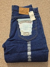 Vintage Lee Jeans Men’s 31x32 Pepper Wash, Regular Fit, Made In USA, NWT 🔥 picture