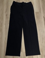 Chico’s Zenergy Neema Wide Leg Pant Size 1/8 Classic Navy Zip Pockets UPF $89 picture