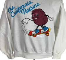 VTG The California Raisins BAND Sweatshirt Unisex All sizes WHITE JJ4972 picture