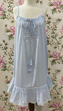 SoieRose 100% Vintage Cotton Victorian Cottagecore Nightgown - SR-1308 picture