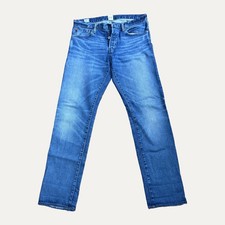 Gap Cone Denim Mens 30x30 Selvedge White Oak Straight Jeans Faded Blue Red Line picture