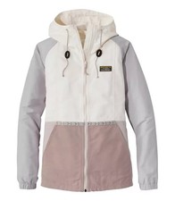 L.L.Bean Women's Plus Size Mountain Classic Jacket Paperwhite Putty Windbreaker picture