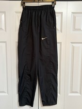 Mens Nike Vintage Track Pants Black size Medium picture
