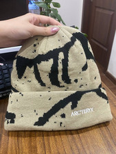 Arc'teryx Grotto Toque Beige Merino Wool Beanie Winter Ski Hat Unisex NWT picture