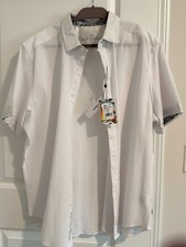 ROBERT GRAHAM HARBOR SHORT SLEEVE BUTTON UP - MEN'S SIZE XXL picture