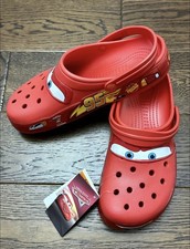 Lighting McQueen Adult Men Sizes 7 (Lights Working) 100% Authentic picture
