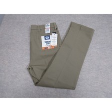 Dockers Workday Khaki Slim Fit Smart 360 Flex Pants 32x30 Tan Chinos NEW picture