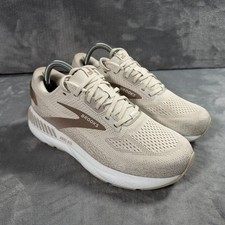 Brooks Ariel GTS 24 Womens Running Shoes SIze 10 Beige Cream Sneakers Walking picture