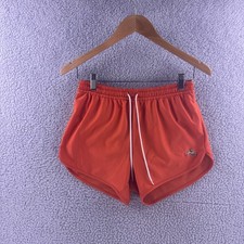 Tracksmith Mens Twilight Split Running Shorts Orange Mesh Size M picture