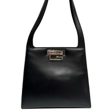 Gucci Shoulder Bag Black Leather  Auth picture