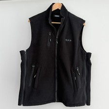 ARRIS Heated Fleece Vest Jacket 7.4 Unisex Black Adjustable Size + Battery Pack picture