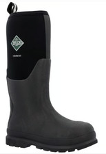 The Original Muck Black Chore Classic Safety Steel Toe Boots Variety in Size picture