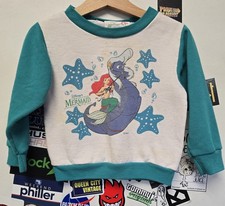 Vtg The Little Mermaid Crew Neck Sweatshirt Youth 3T Disney picture