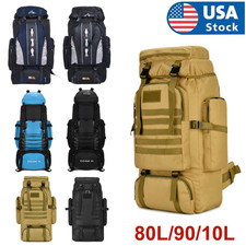 80L/100L Outdoor Travel Backpack Rucksack Camping Tactical Hiking Trekking Bag picture