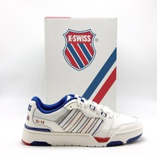 *NEW* MEN K-Swiss SI-18 RIVAL SNOW WHITE / NAVY / RED (08531-172-M) 👍 picture