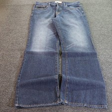 Mossimo Bootcut Jeans Mens 33x31 Blue Denim Faded Y2k Vintage Grunge Punk Skater picture