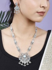 Afghani Boho Vintage Banjara Gypsy Tribal Kuchi Handcrafted Pendant Necklace picture